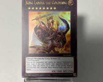 Custom King Landia the Goldfang Ultra English Diy Fan-made