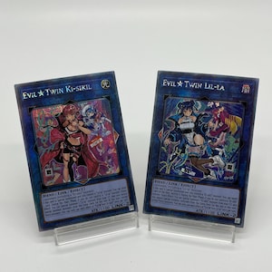 Carte de procuration personnalisée rare Evil Twin Ki-sikil Lil-la Secret