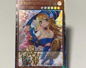 Ragazza Maga Nera Personalizzata Rara ACG Giapponese Fai da Te #24