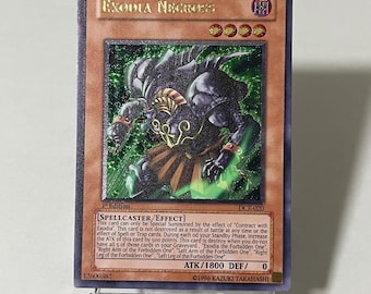 Exodia Necross UTR personalizzato in inglese, fai da te, realizzato dai fan