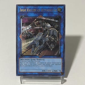 Iron Knight of Revolution Ultimative seltene BENUTZERDEFINIERTE Proxy Karte