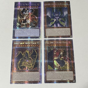 Bestia Sagrada PERSONALIZADA + Chica Armityle 4 tarjetas Secreto Inglés DIY Hecho por un fan
