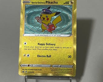 Special Delivery Pikachu Promo SWSH074 - Sword & Shield - English