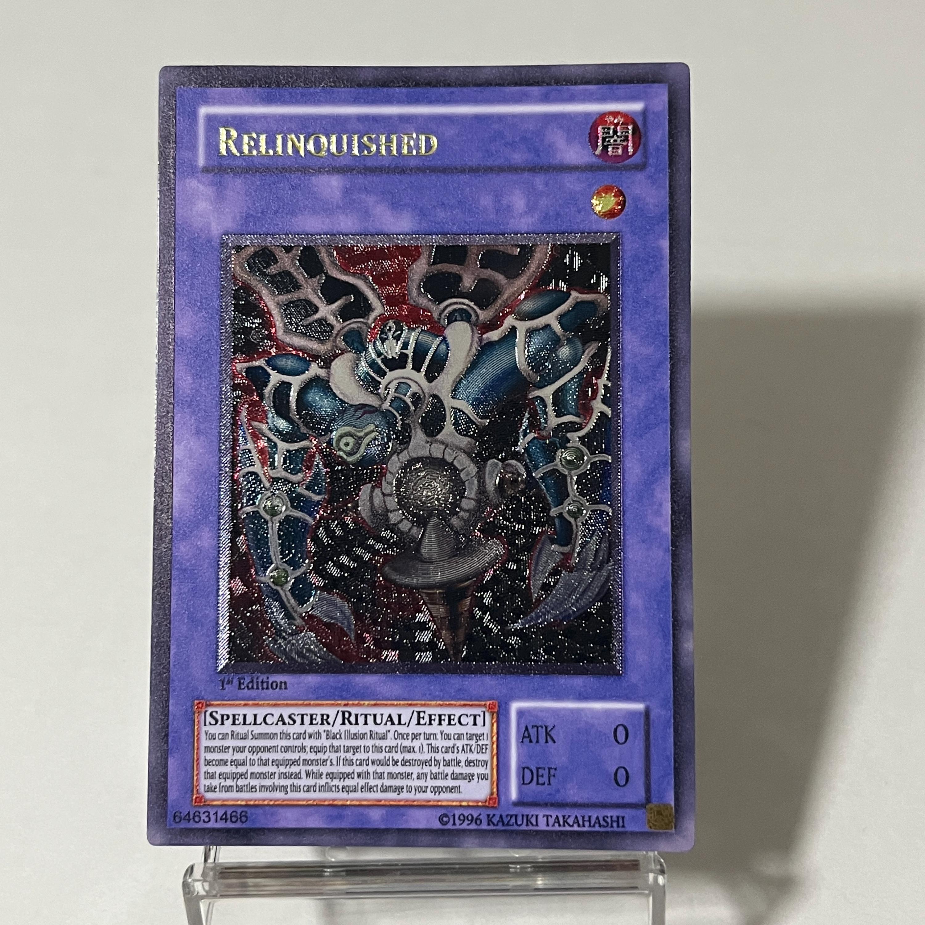 relinquished yugioh card price Relinquished Anima