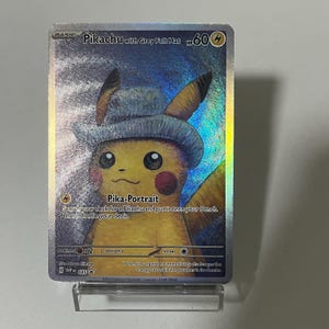 NIESTANDARDOWY Pikachu van gogh Teksturowany angielski DIY Fan-made