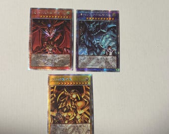 Orica 3X Egyptian God - Slifer Obelisk Ra Secret Japanese Diy Fan-made #4