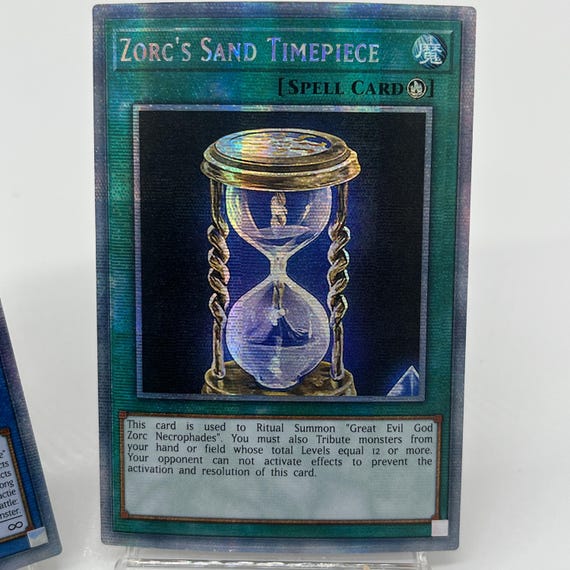 Great Evil God Zorc Necrophades 2card SET Secret Rare CUSTOM PROXY Card -  Etsy