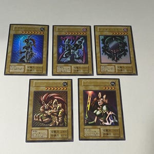 WCS 1999 - Black Luster Soldat,Zera der Mant,Teufelsspiegel,Super War Lion,Kanan the Sword Mistress Ultra CUSTOM PROXY Karte