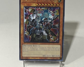 Emperor of Lightning Ultra Rare "casual Play"(same Thickness) - Etsy