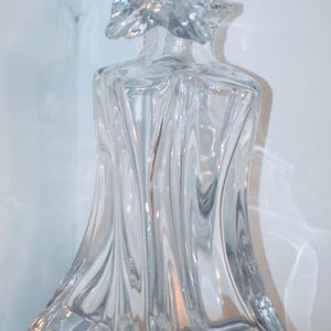 Uniquely Modern Bohemia Florale  Decanter made from premium lead-free Czech Crystal.