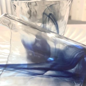 Murano Cobalt Blue Glassware Set by Bormioli Rocco, Italy
