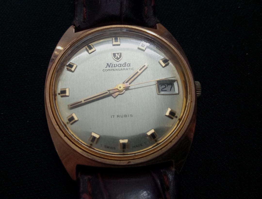 ULTRA RARE MONTRE TERVAL-ALPINA vintage années 50 EUR 120,00 - FR