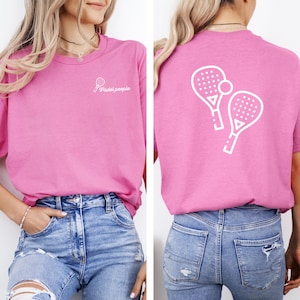 Padel Shirt, Padel People T Shirt, Padel Clothing, Gift for Him, Gift for Her, Sports Tee, Tennis, Padel Lover, Paddle, Customizable