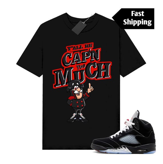 Shirt Match AJ OG Black Metallic Reimagined Sneaker Tee