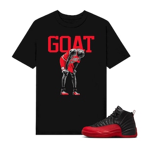 jordan 12 varsity red shirt
