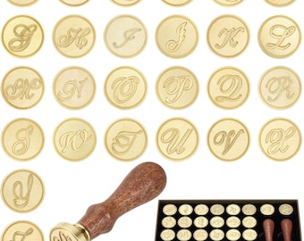 Custom Alphabet Letter Wax Seal Sticker. **PERSONALIZED READ DESCRIPTION**
