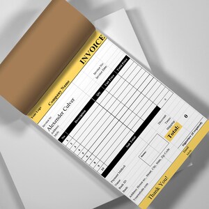 Excel Invoice Generator Template Automatic Small Business + Google Sheets Editable PDF Instant Download