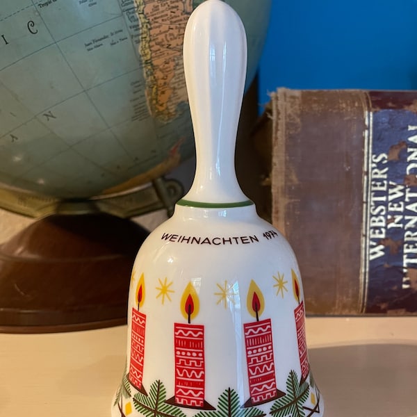 Bareuther Waldsassen Christmas Collectible Bell~Limited Edition 1974 Bell