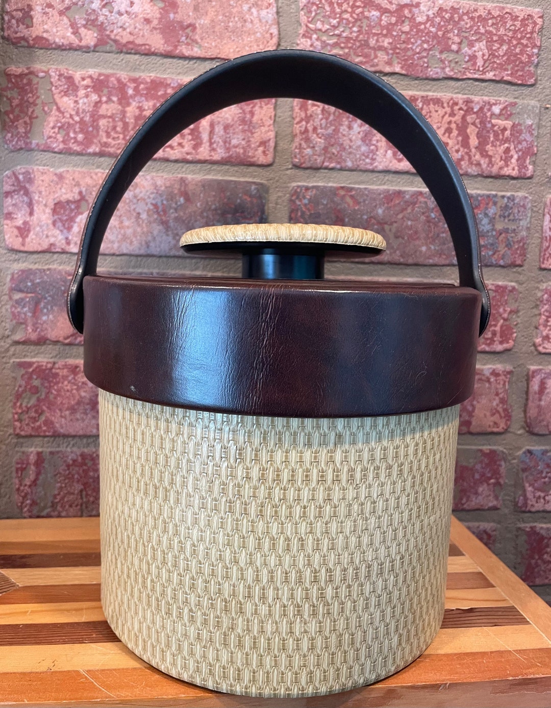 MCM Vintage Ice Bucket Etsy