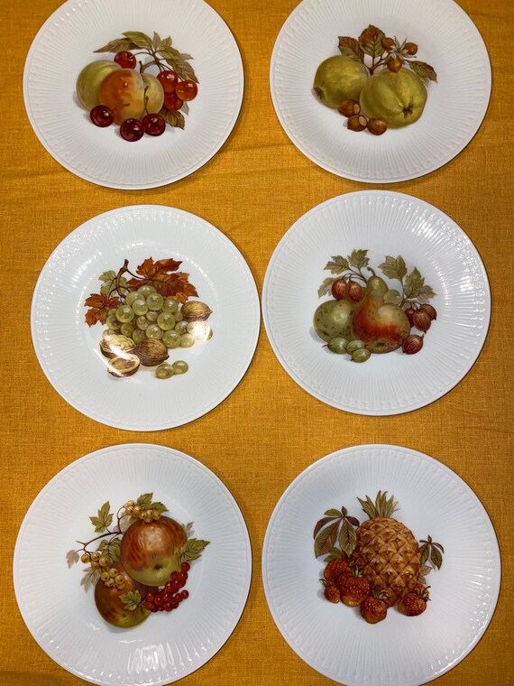 Set of 6 Hutschenreuther Germany Salad / Dessert Size Plates - Etsy