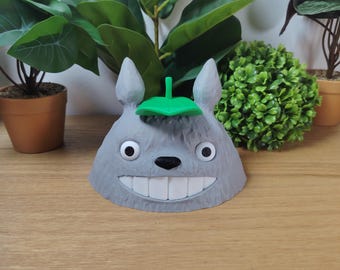 Podstawka pod kontroler Totoro – figurka 3D Ghibli – podstawka pod PS5/Xbox Switch – ekologiczna, ręcznie robiona dekoracja – prezent dla fanów studia Ghibli i Miyazaki