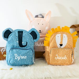 Sac à dos personnalisé pour tout-petit, cartable avec animaux pour enfants, cartable préscolaire pour enfants, sac garçon fille, cadeaux de rentrée, cadeau enfant