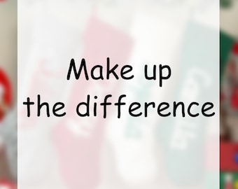 Make Up The Difference