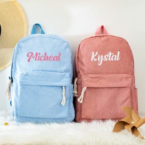 Sac à dos brodé pour enfants,Sac à dos scolaire pour tout-petits personnalisé,Sac à dos pour enfants avec nom,Cadeau de fille de fleur pour les enfants,Cadeaux de rentrée