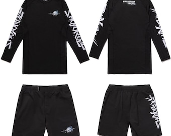 Shoyoroll BJJ Set: Pressure Drop Rash Guard & Training Shorts