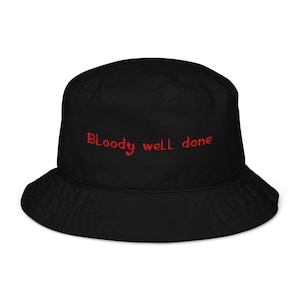 Fisherman&#39;s hat made of organic cotton twill