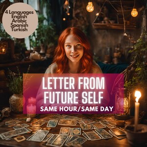 Carta de mi yo futuro, lectura de tarot, lectura de tarot personal, tarot del futuro