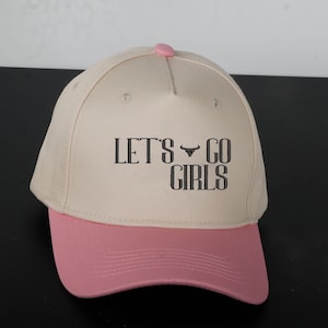 Custom Embroidered Hats for Bachelorette Party | Personalized Text & Date Caps | Western Wedding Gifts | Bridal Shower Favors