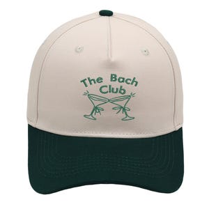 Custom Embroidered Bachelorette Hat, Personalized Bridal Party Cap, Bach Club Gift, Bachelorette Party Favors, Embroidered Bride Tribe Hat
