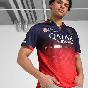 インド　ロイヤル・チャレンジャーズ・バンガロール　クリケット　ユニホームメンズM Royal challengers bangalore jersey - Etsy 日本