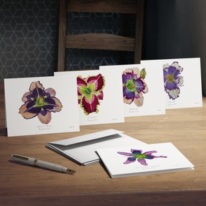 Daylily Multi-Design Greeting Cards (5-Pack)