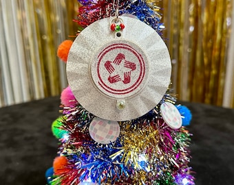 Pinball Pop Bumper Cap Holiday Ornament