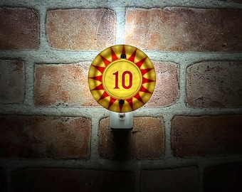 10 Points Pinball Pop Bumper Night Light