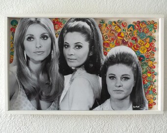 Valley of the Dolls, 2019 Pop Art Collage Pinball Famous