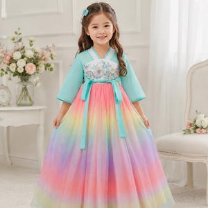 korean traditional princess dress White Korean traditional high-end wedding dress princess Hanbok