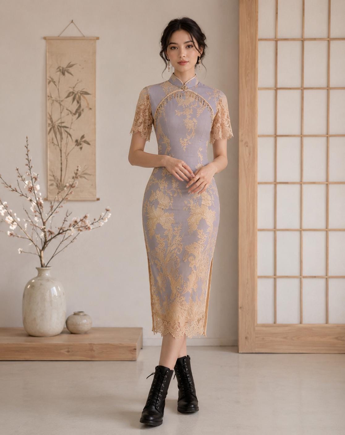 Elegant Asian Dress