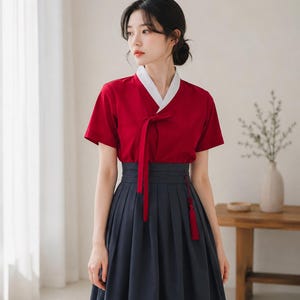 korean fashion casual dress Dewlily Multi-Stripe Short Sleeve for Women, Teens, 20s, 30s, Fashion, Casual, Summer, Simple, Cute, Long Length, Date, Outing trench coat FREE SHIPPING Women Summer Beach