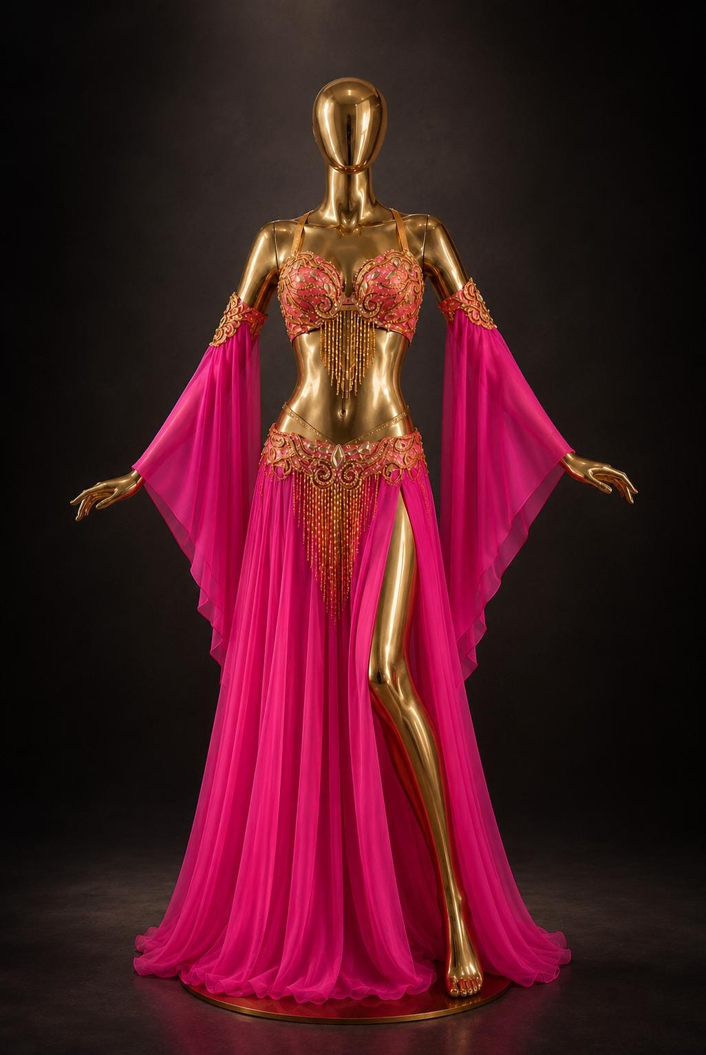 arabian princess arabian nights women's light pink arabian genie dress Smiffys Costume and glittery Ladies Arabian Genie Aladdin Costume