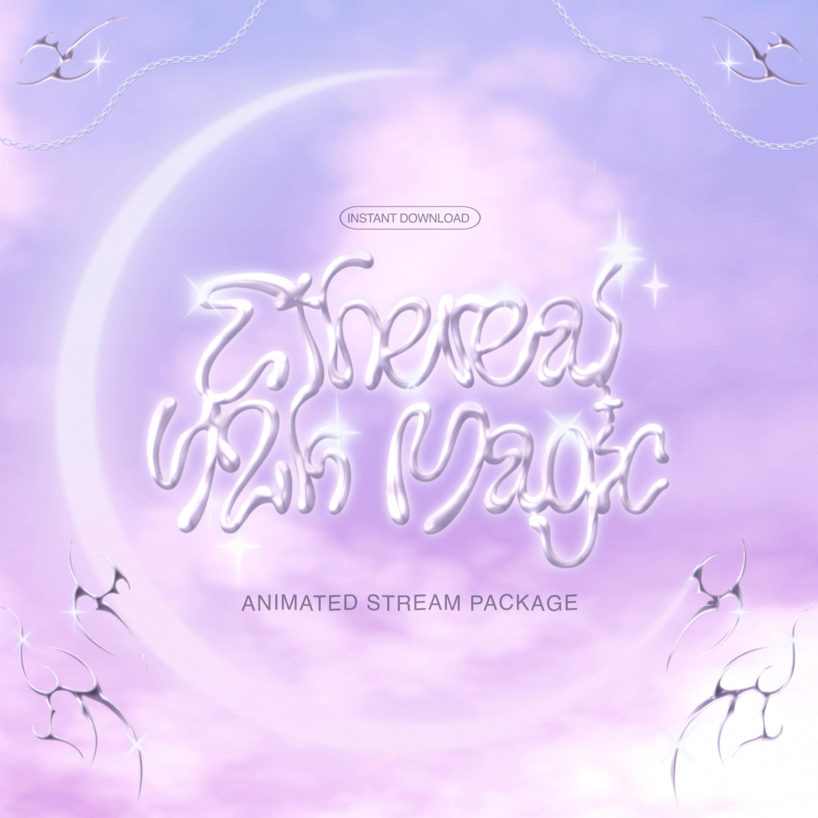 Dreamy twitch banner - Etsy België, image size:2600x2600