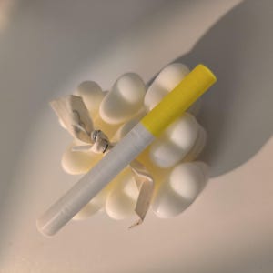 Dispositivo para dejar de fumar impreso en 3D: reutilizable, para entrenamiento respiratorio, de PLA ecológico, regalo saludable y libre de humo para él.