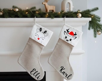 Nikolaus | Nikolausstrumpf | Nikolausstiefel | Weihnachten | Weihnachtsstrumpf | Nikolausgeschenk | personalisiert | zum Befüllen