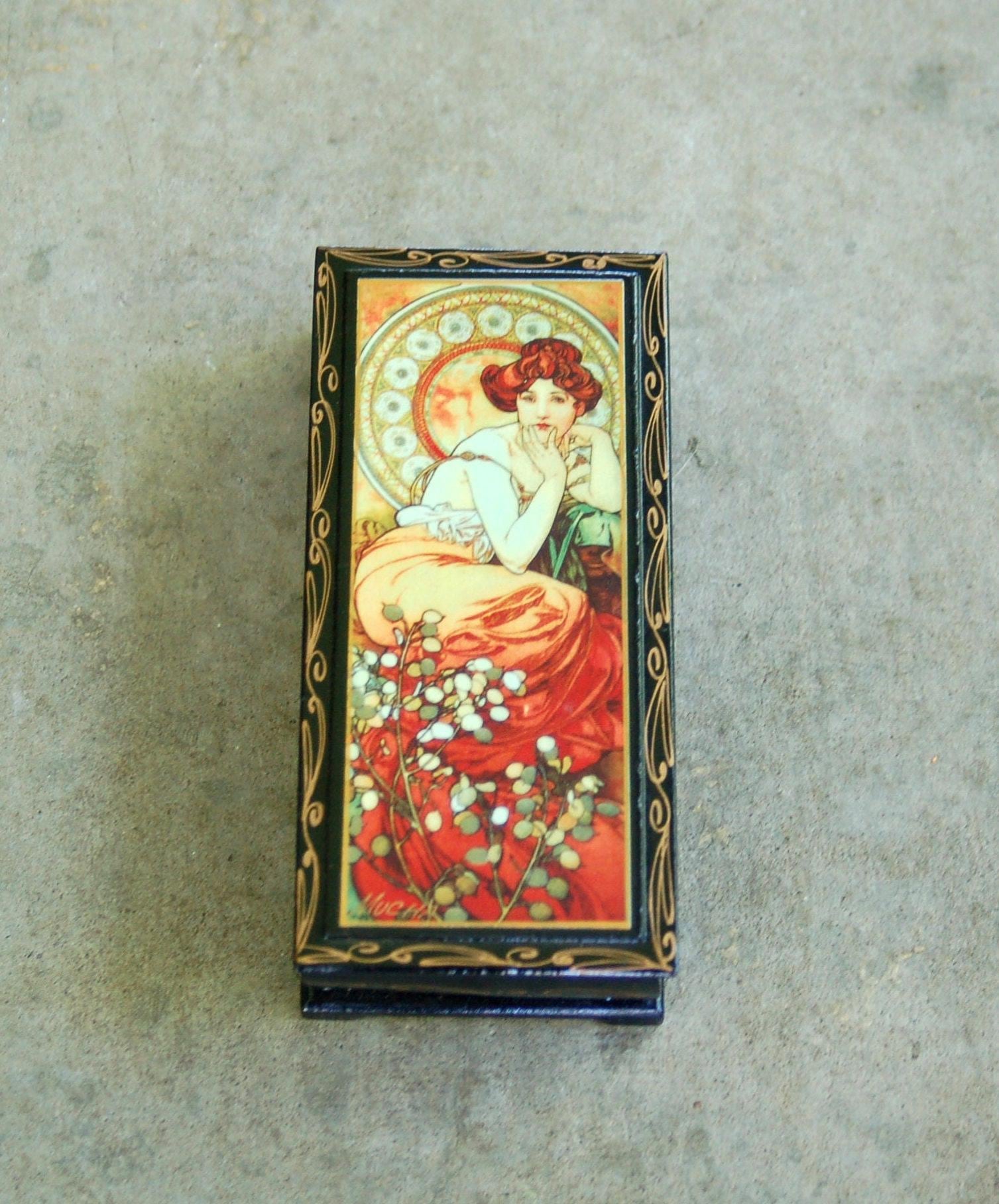 Russian trinket box - Etsy 日本