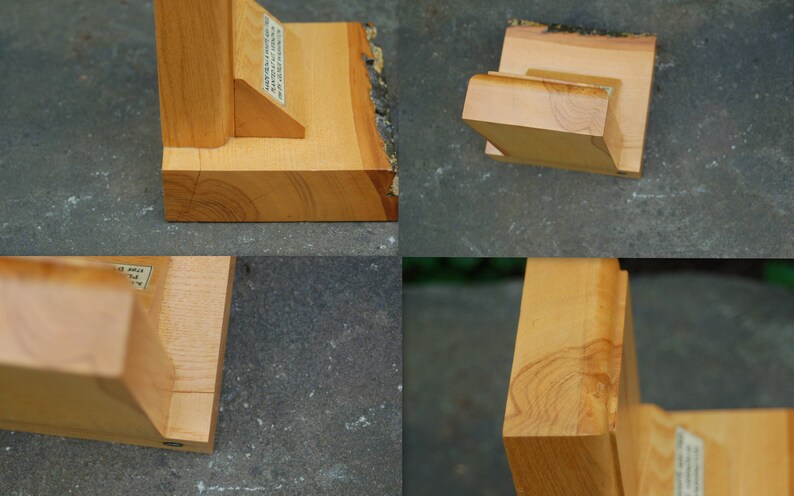 Vernon White Ash Wood Bookend ~ Bookend Made From A White Ash Tree Planted At MT Vernon in 1785 by George Washington 232 year old Mt