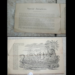 1882 Bi-Centennial Celebration at Philadelphia 14 pps Illustrative and Descriptive Programme Issued by Philadelphia & Reading Railroad Co. image 3