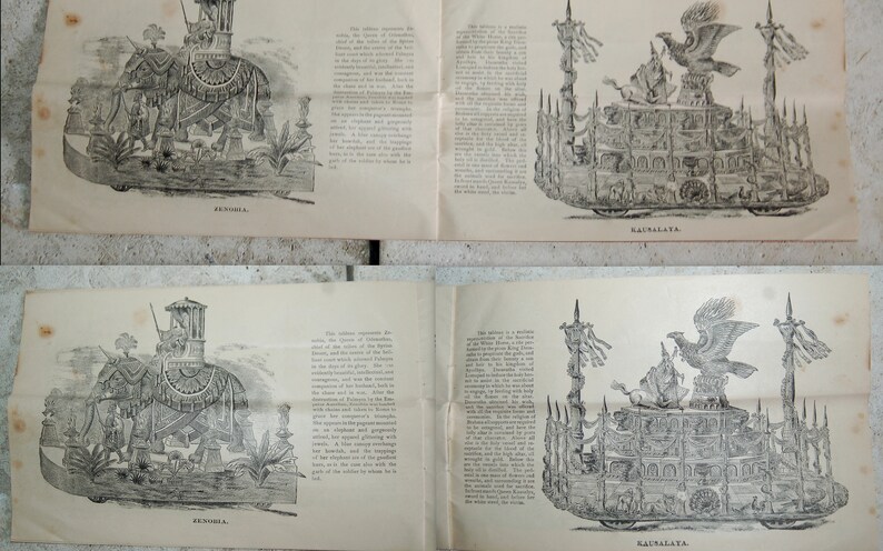 1882 Bi-Centennial Celebration at Philadelphia 14 pps Illustrative and Descriptive Programme Issued by Philadelphia & Reading Railroad Co. image 7