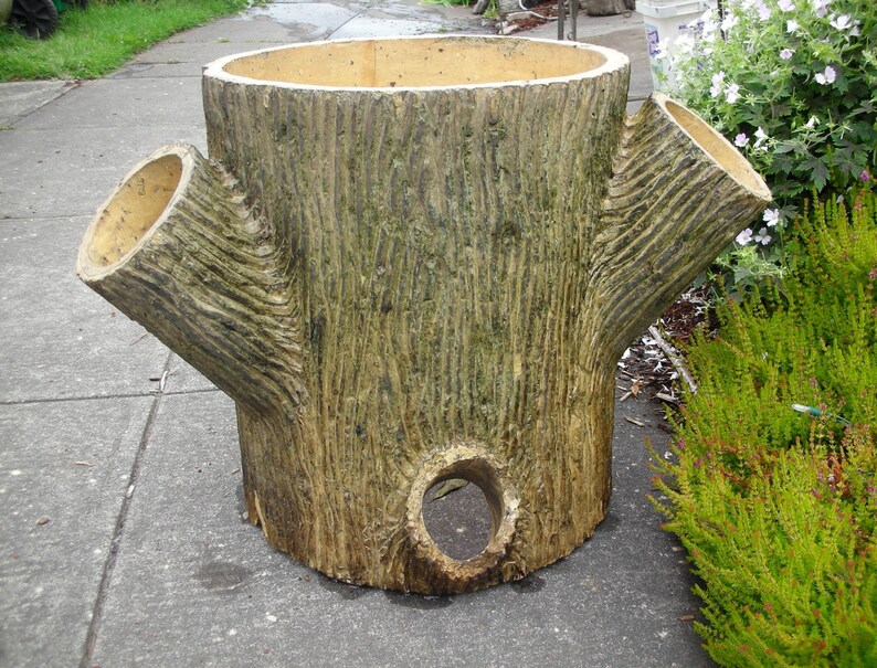 Antique Large Sewer Tile Pottery Folk Art Sculptured Signed | Etsy